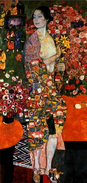 Die Tanzerin Oil painting by Gustav Klimt