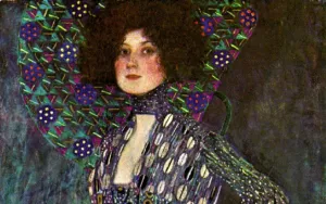 Emilie Floge by Gustav Klimt - Oil Painting Reproduction