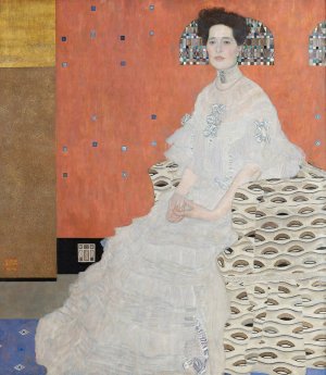 Fritza Riedler by Gustav Klimt Oil Painting