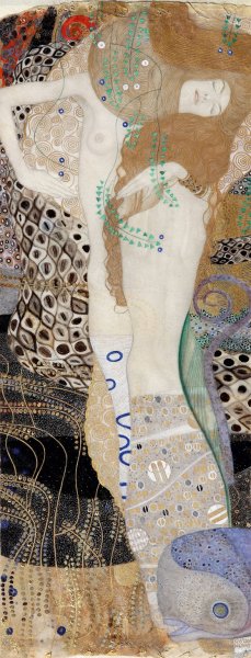 Girlfriends by Gustav Klimt Oil Painting