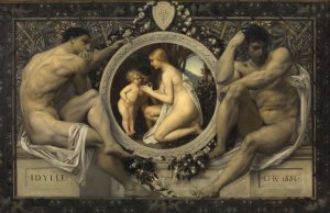 Idylle by Gustav Klimt Oil Painting