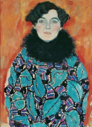 Johanna Staude by Gustav Klimt Oil Painting