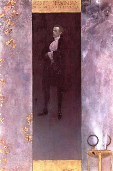 Main Product Photo of Josef Lewinsky Painting by Gustav Klimt