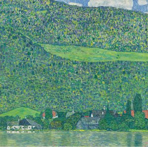 Litzlberg am Attersee by Gustav Klimt Oil Painting