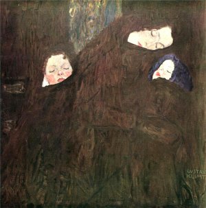 Mother with Children by Gustav Klimt Oil Painting