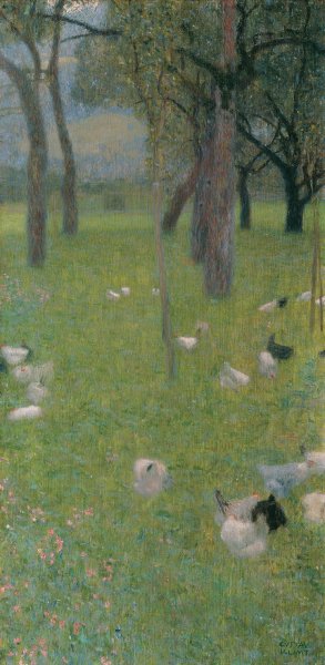 Nach dem Regen by Gustav Klimt Oil Painting