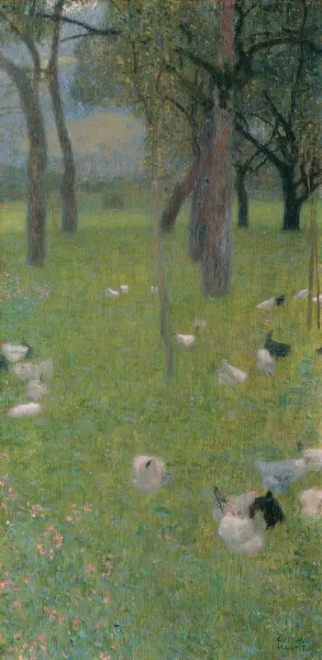 Nach dem Regen by Gustav Klimt Oil Painting