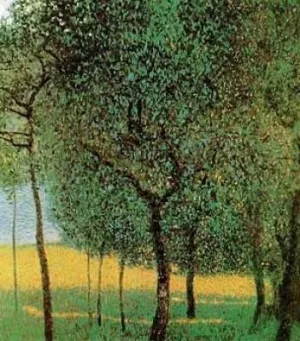 Orchard by Gustav Klimt Oil Painting