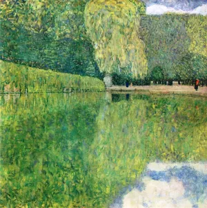 Park of Schonbrunn by Gustav Klimt Oil Painting