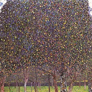 Pear Tree by Gustav Klimt Oil Painting