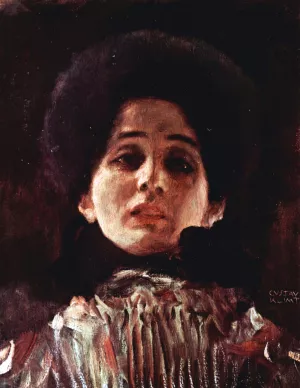 Portrait of a Lady 2 by Gustav Klimt Oil Painting