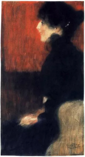 Portrait of a Lady by Gustav Klimt Oil Painting