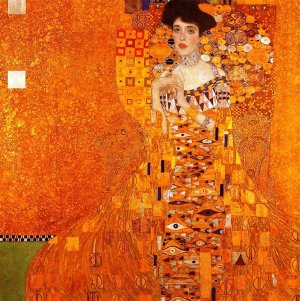 Portrait of Adele Bloch-Bauer I by Gustav Klimt Oil Painting