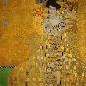Portrait of Adele Bloch-Bauer I Oil painting by Gustav Klimt