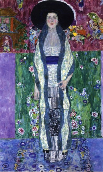 Main Product Photo of Portrait of Adele Bloch-Bauer II Painting by Gustav Klimt