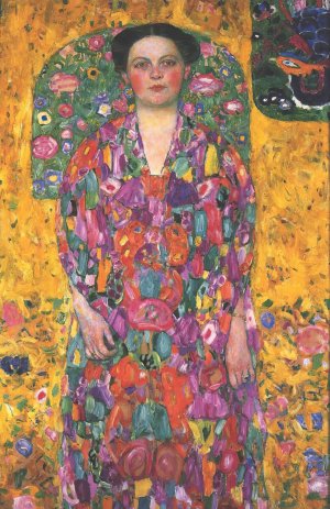 Portrait of Eugenia Primavesi Oil painting by Gustav Klimt