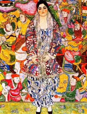 Portrait of Friedericke Maria Beer by Gustav Klimt Oil Painting