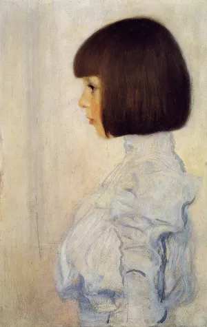 Portrait of Helene Klimt by Gustav Klimt Oil Painting