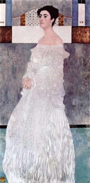 Portrait of Margaret Stonborough-Wittgenstein by Gustav Klimt - Hand-Painted Oil Painting Reproduction