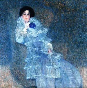 Portrait of Marie Henneberg by Gustav Klimt Oil Painting