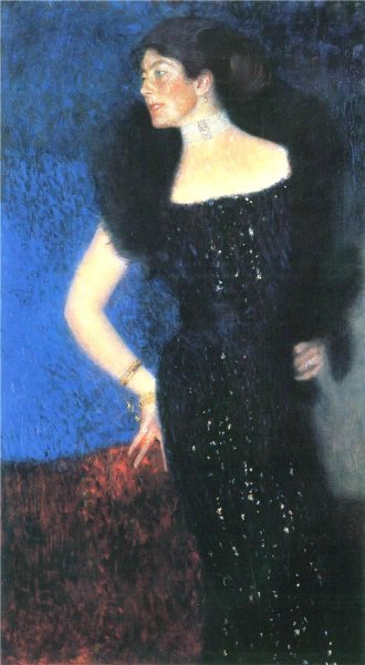 Portrait of Rose von Rosthorn-Friedmann by Gustav Klimt - Hand-Painted Oil Painting Reproduction