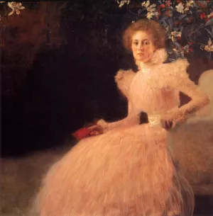 Portrait of Sonja Knips by Gustav Klimt Oil Painting