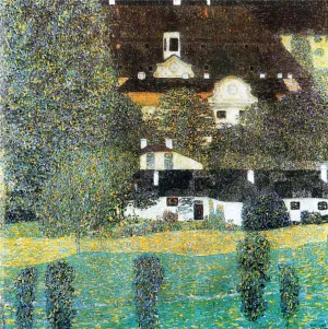 Schloss Kammer am Attersee, II by Gustav Klimt - Oil Painting Reproduction
