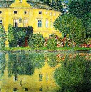 Schloss Kammer on the Attersee, IV by Gustav Klimt Oil Painting