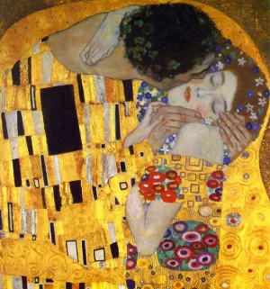 The Kiss Detail Oil Painting by Gustav Klimt - Bestsellers