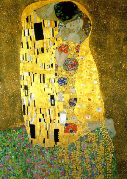 The Kiss oil painting by Gustav Klimt