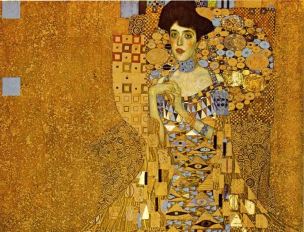 Main Product Photo of The Portrait of Adele Bloch-Bauer I Painting by Gustav Klimt