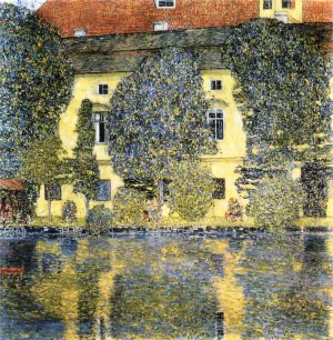 The Schloss Kammer on the Attersee, III by Gustav Klimt Oil Painting