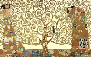 The Tree of Life Oil Painting by Gustav Klimt - Best Seller