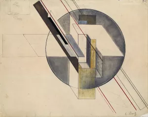 Construction by Gustav Klutsis Oil Painting