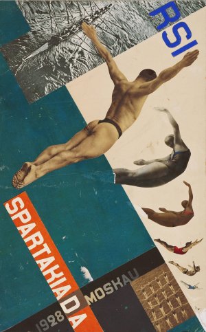 The Swallows by Gustav Klutsis Oil Painting