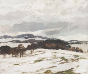 Early Spring by Gustav Macoun Oil Painting