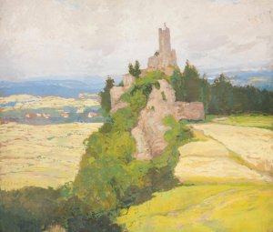 FrydStejn Oil painting by Gustav Macoun