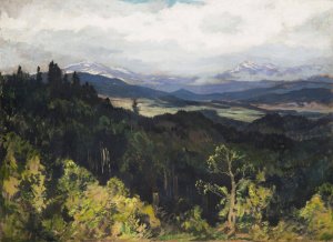 Spring in the Foothills by Gustav Macoun Oil Painting