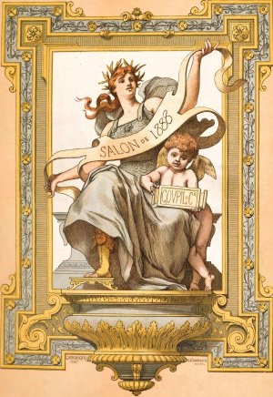 Salon de 1888 by Gustave Boulanger Oil Painting