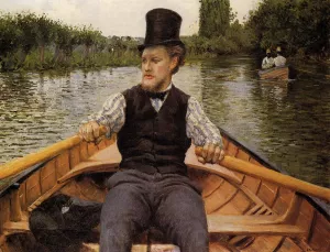 Boating Party by Gustave Caillebotte - Oil Painting Reproduction