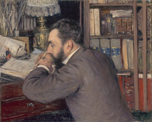 Main Product Photo of Henri Cordier  Painting by Gustave Caillebotte