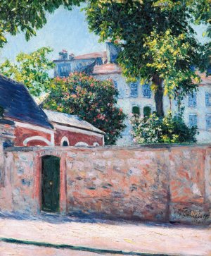 Maisons a Argenteuil by Gustave Caillebotte Oil Painting