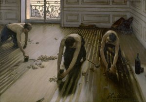 The Floor Planers by Gustave Caillebotte Oil Painting