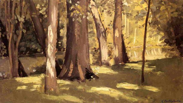 Main Product Photo of The Yerres, Effect of Light Painting by Gustave Caillebotte