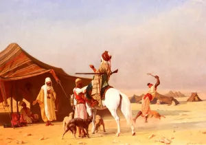 C'est Un Emir by Gustave Clarence Rodolphe Boulanger - Oil Painting Reproduction