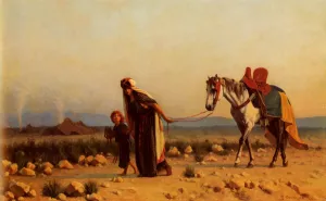 The Return by Gustave Clarence Rodolphe Boulanger - Oil Painting Reproduction