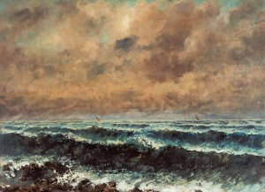 Autumn Sea by Gustave Courbet Oil Painting