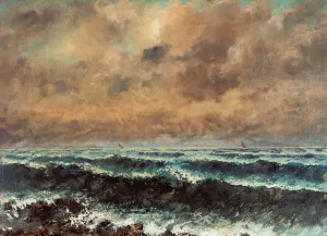 Autumn Sea by Gustave Courbet Oil Painting