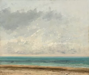 Calm Sea by Gustave Courbet Oil Painting