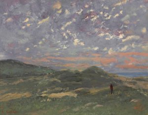 Les Dunes De Deauville by Gustave Courbet Oil Painting